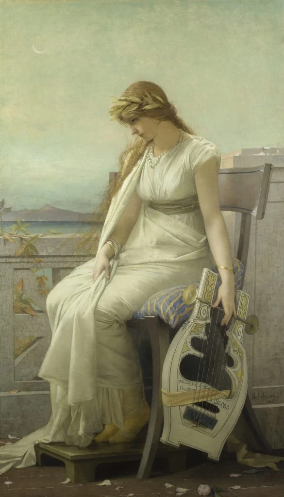 Saffo, 1884 - Musée des beaux, arts de Montréal